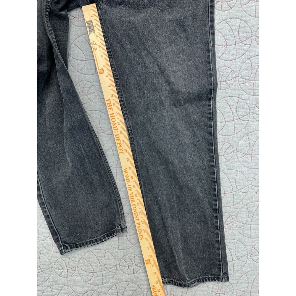 Levi's 505 Jeans Faded Black Regular Straight VTG 90s / Mens 38x32